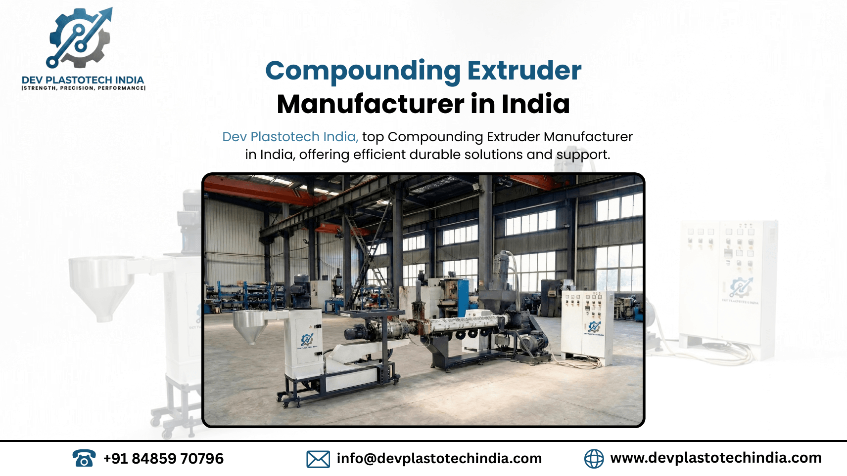 Compounding Extruder Manufacturer in India