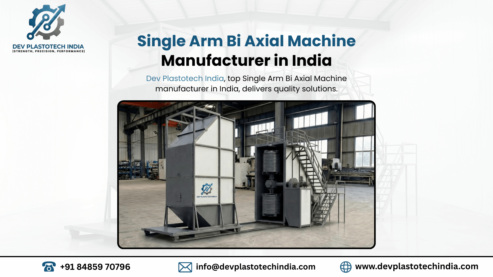 Single Arm Bi Axial Machine Manufacturer in India