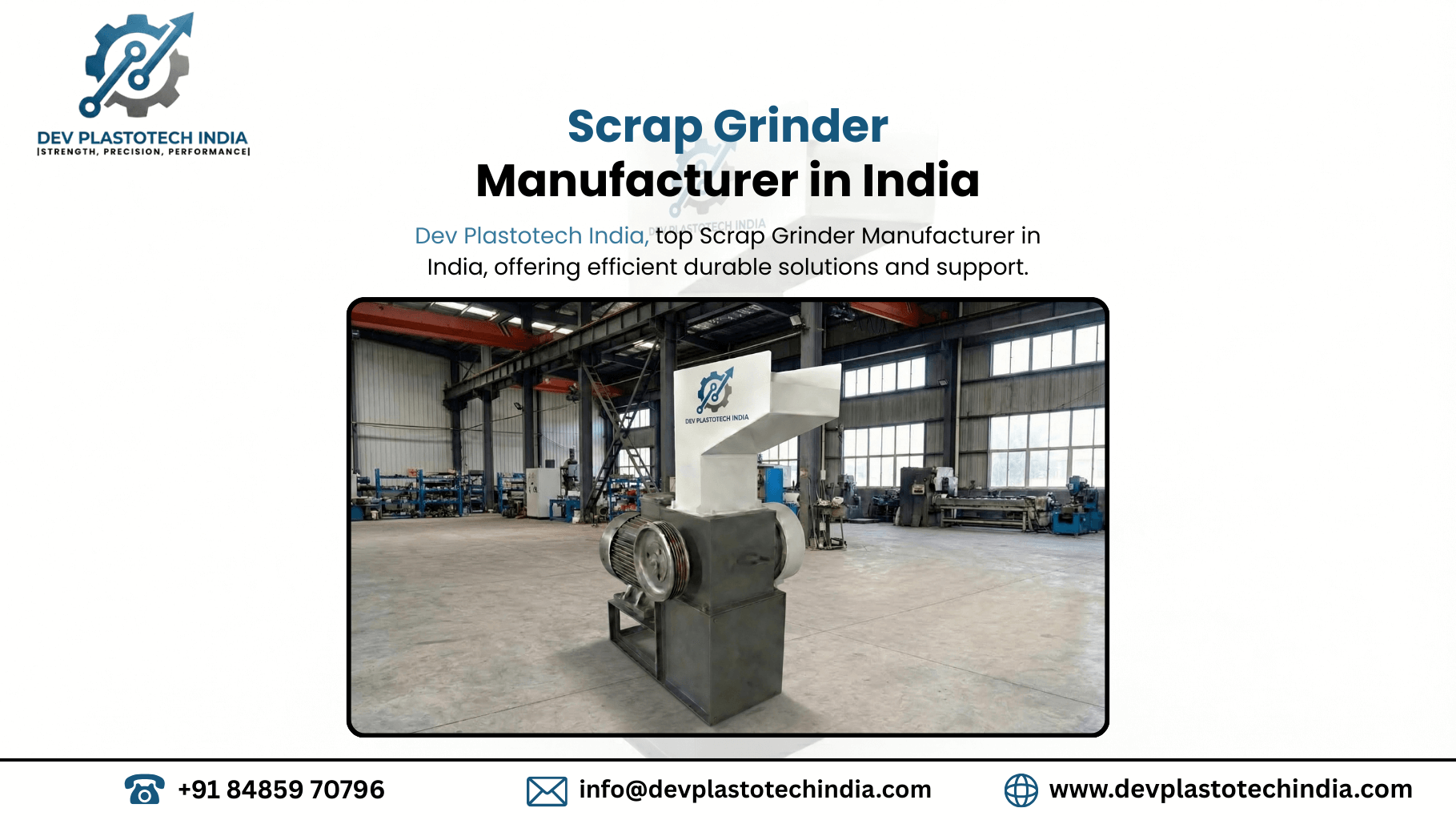 Scrap Grinder Manufacturer in India