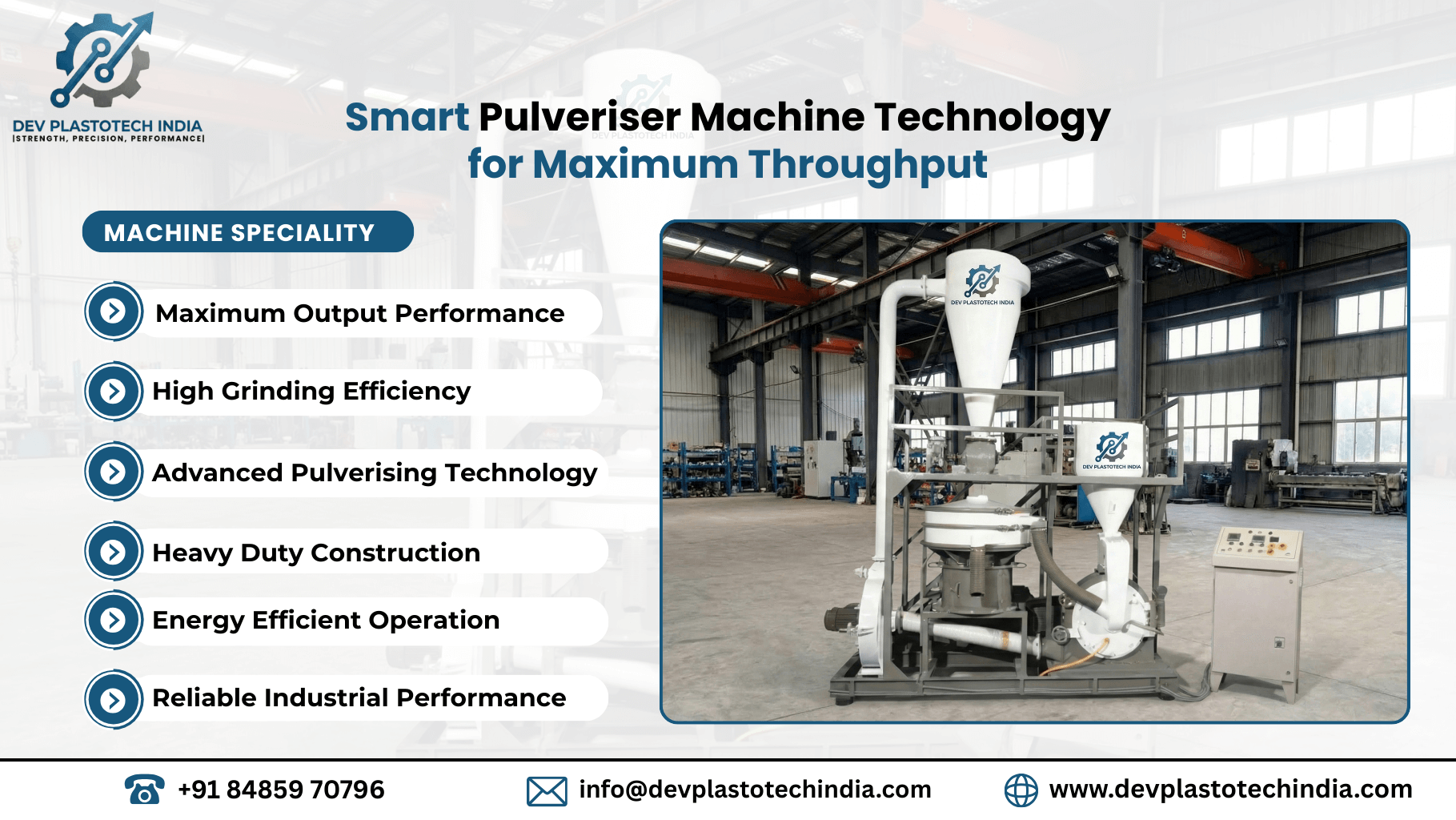 Boost Productivity with Smart Pulveriser Technology