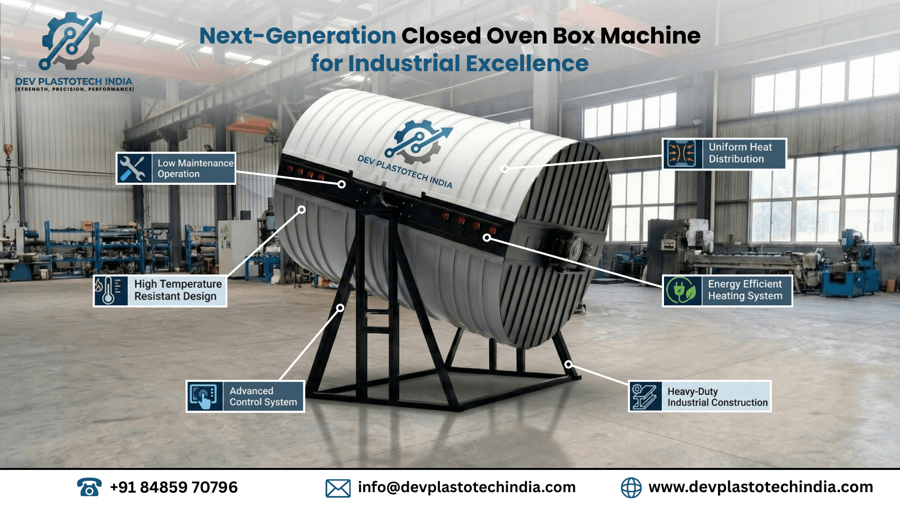 Future-Ready Closed Oven Box Machine Technology